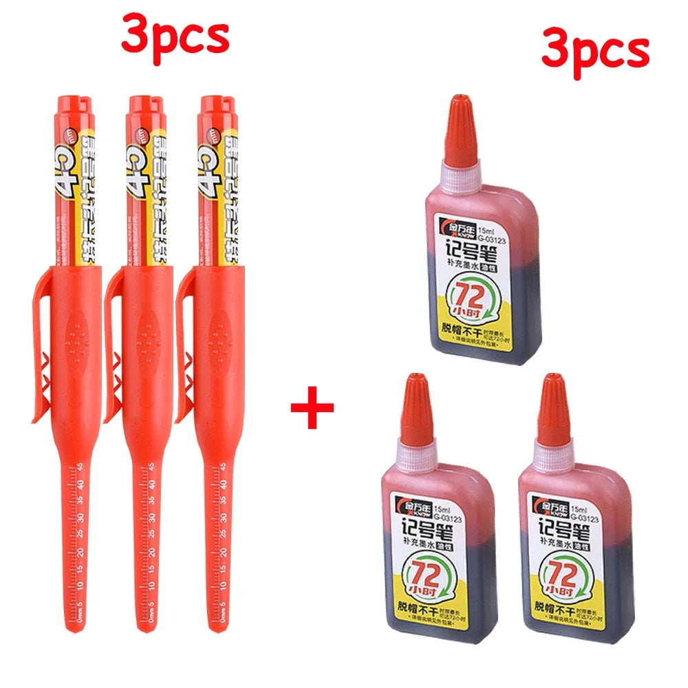 Long Tip Precision Deep Hole Marking Pen