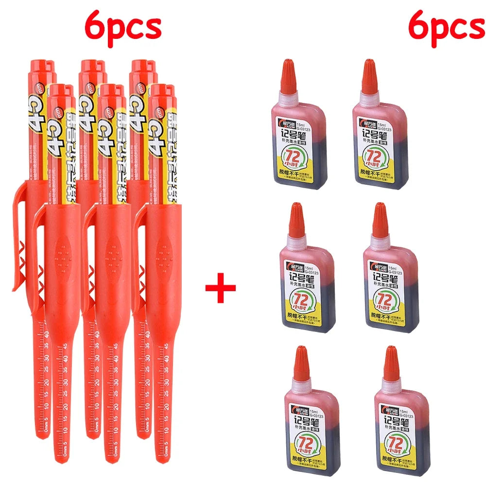 Long Tip Precision Deep Hole Marking Pen