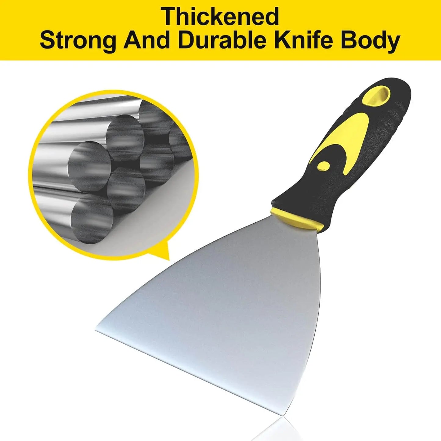 Versatile 5-Piece Putty Knife Set